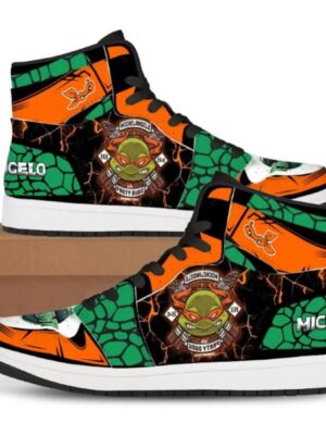 Ninja Turtle Shoes for Adults – Ninja Turtle Sneakers Teenage Cartoon