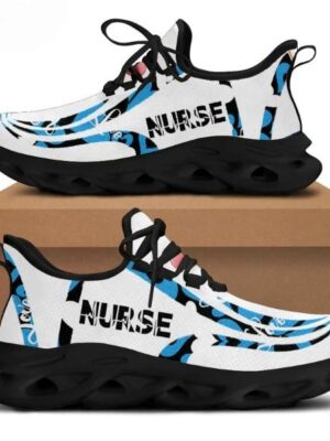 Nurse Mesh Clunky Sneakers Comfort Light Platform Shoes for Unisex